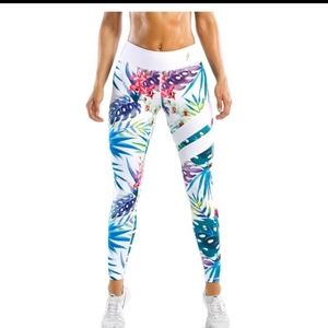 Do You Even Tropical Print Leggings Size XS